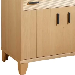 Wohnen Moderner Sekretär in Buche Natur - Nobileo