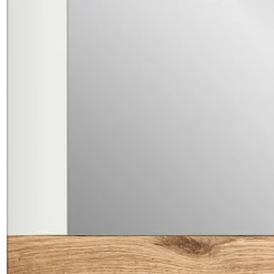 Wohnen Spiegel|Flurspiegel*Moderner Spiegel in Weiß & Wildeiche - Hihat