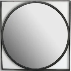 Wohnen Spiegel|Flurspiegel*Moderner Spiegel mit Metallrahmen - Champagne