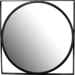 Wohnen Spiegel|Flurspiegel*Moderner Spiegel mit Metallrahmen - Champagne