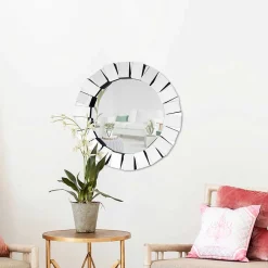 Wohnen Spiegel|Flurspiegel*Moderner Spiegel mit Spiegelglas-Rahmen - Hector