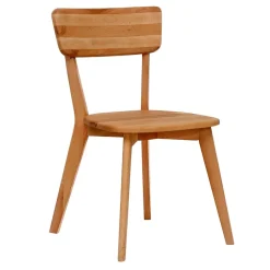 Wohnen Naturholzmöbel|Massivholzmöbel*Moderner Stuhl aus Kernbuche Massivholz - Brossan