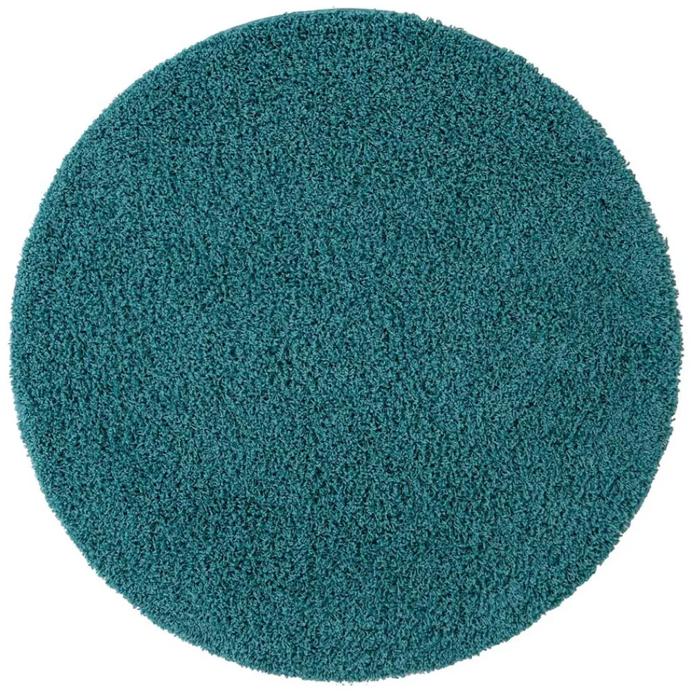 Wohnen Teppiche*Moderner Teppich in Türkis Blau - Fyona