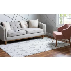 Wohnen Moderner Teppich mit geometrischem Muster - Jelsica