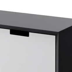 Wohnen Tv & Hifi-Möbel|Tv & Hifi-Möbel*Moderner TV Unterschrank in Weiß & Grau - Vadids