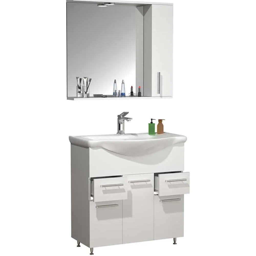 Wohnen Babyzimmer Komplett|Babyzimmermöbel*Moderner Waschplatz fürs Bad - Nancyssa (zweiteilig)