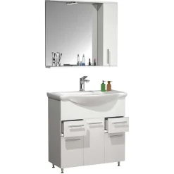 Wohnen Babyzimmer Komplett|Babyzimmermöbel*Moderner Waschplatz fürs Bad - Nancyssa (zweiteilig)