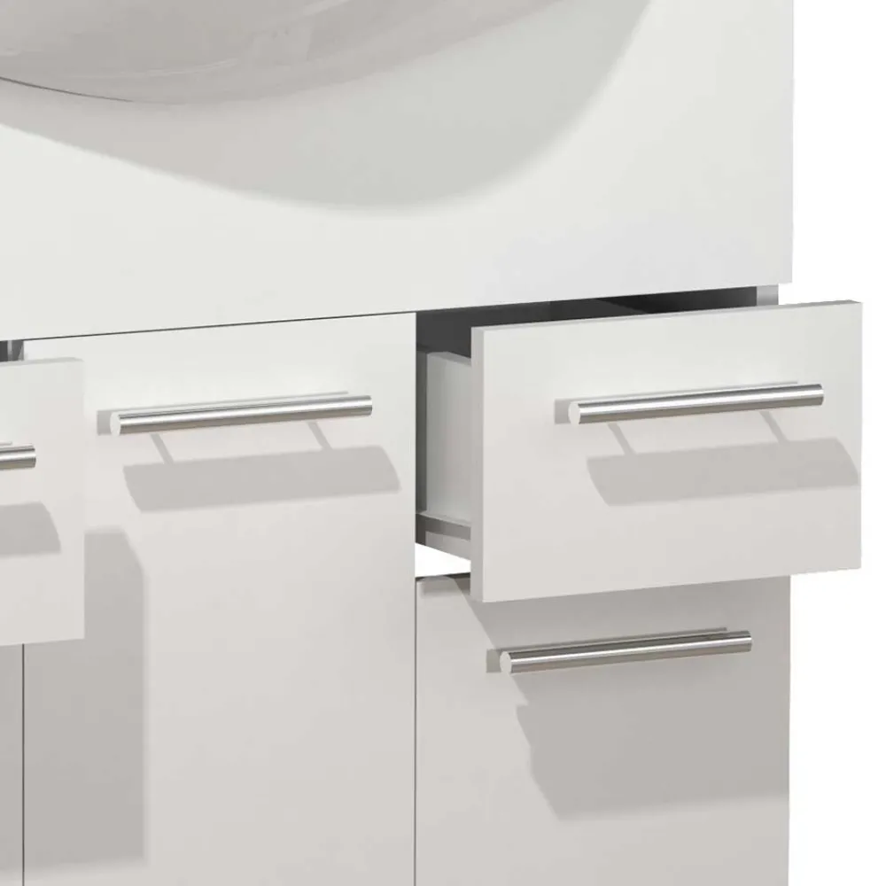 Wohnen Babyzimmer Komplett|Babyzimmermöbel*Moderner Waschplatz fürs Bad - Nancyssa (zweiteilig)