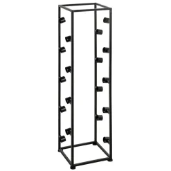 Wohnen Moderner Weinflaschen Halter in Schwarz - Esman