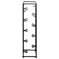 Wohnen Moderner Weinflaschen Halter in Schwarz - Esman