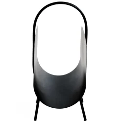 Wohnen Schwarze Möbel*Moderner Zeitungsständer aus Metall - Evillan