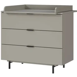 Kinder Wohnen Modernes Kinderzimmer in Grau - Suzanas (dreiteilig)