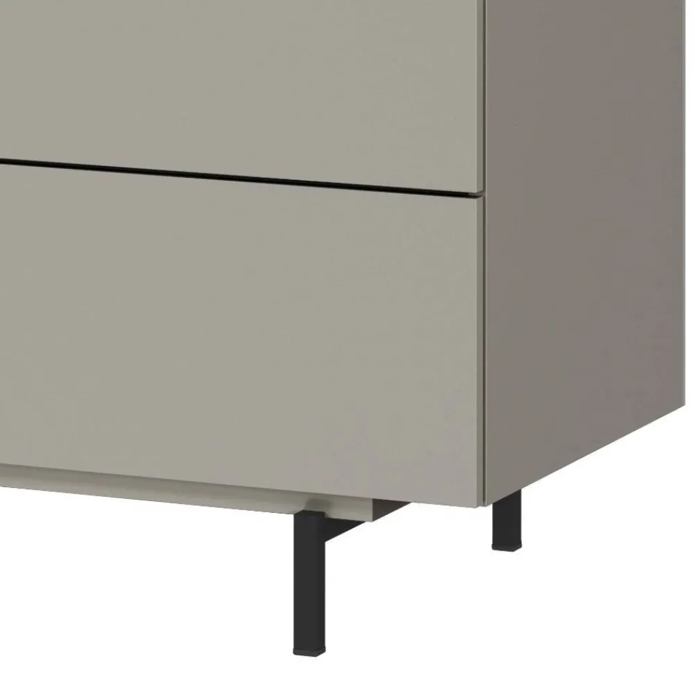 Kinder Wohnen Modernes Kinderzimmer in Grau - Suzanas (dreiteilig)