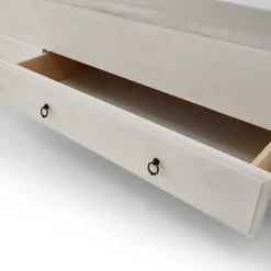 Wohnen Modernes Landhausbett in Weiß - Kazanova