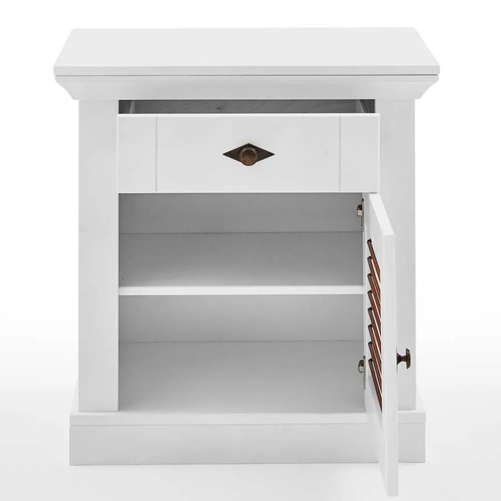 Wohnen Modernes Landhausschlafzimmer Möbel - Chako (vierteilig)