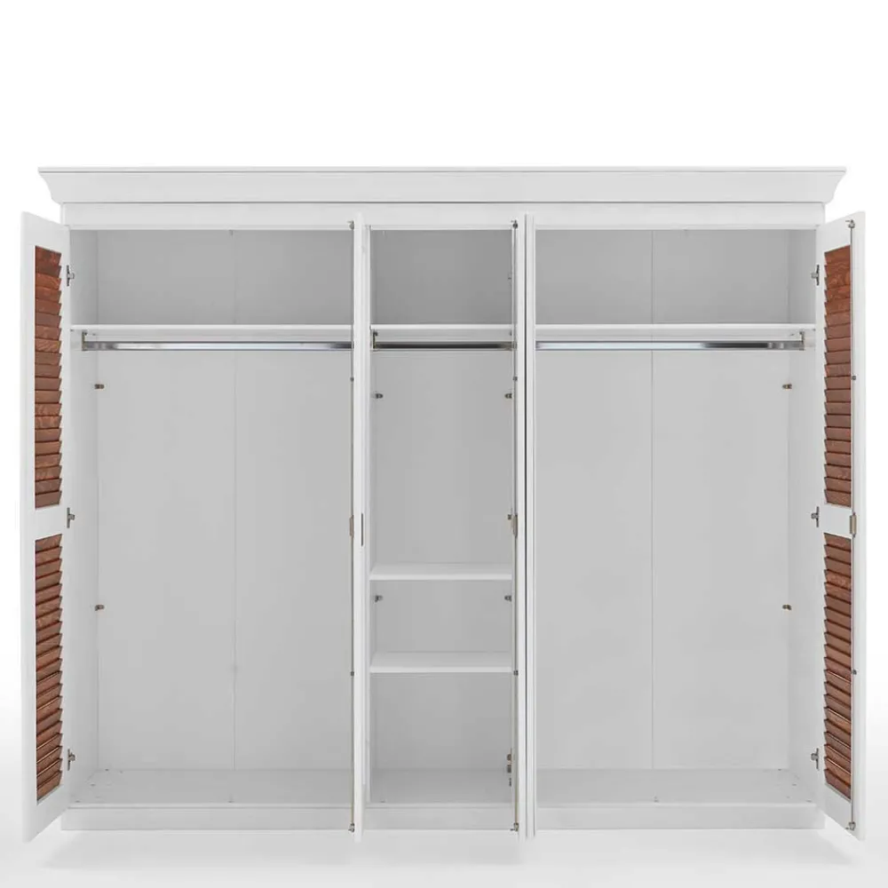 Wohnen Modernes Landhausschlafzimmer Möbel - Chako (vierteilig)