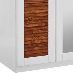 Wohnen Modernes Landhausschlafzimmer Möbel - Chako (vierteilig)