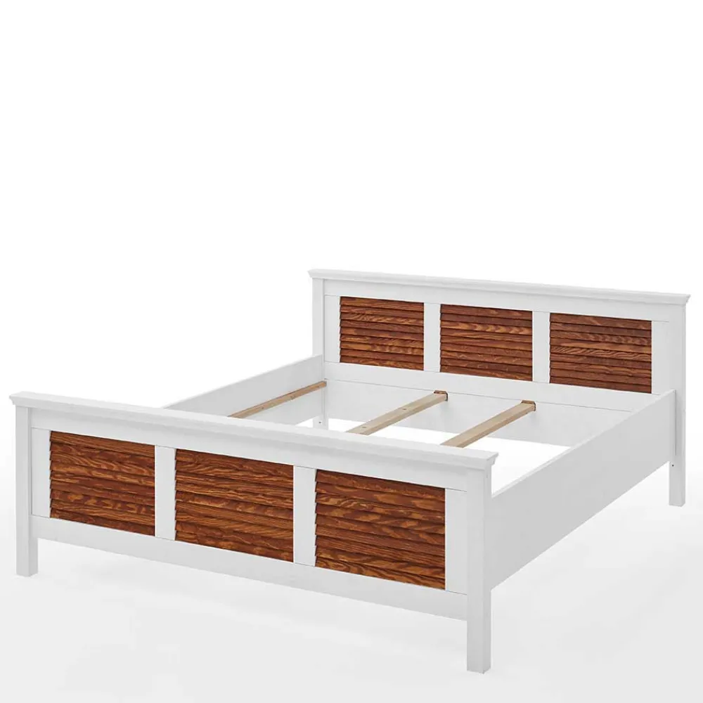 Wohnen Modernes Landhausschlafzimmer Möbel - Chako (vierteilig)