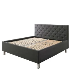 Wohnen Modernes Polsterbett mit Bettkasten - Iliavos