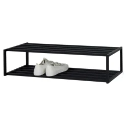 Wohnen Modernes Schuhregal mit zwei Ablagen - Acke