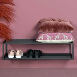 Wohnen Modernes Schuhregal mit zwei Ablagen - Acke