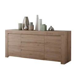 Wohnen Sideboards*Modernes Sideboard in Holznachbildung Eiche - Karika I