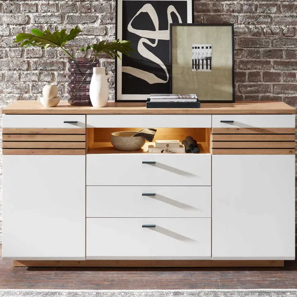 Wohnen Modernes Sideboard mit 175 cm Breite - Niam