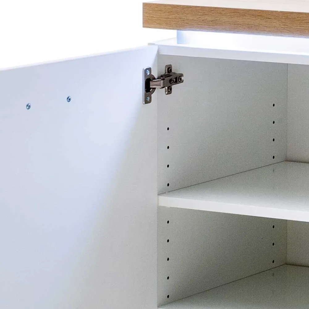 Wohnen Küchenschränke|Sideboards*Modernes Sideboard mit LED Beleuchtung - Nusenia