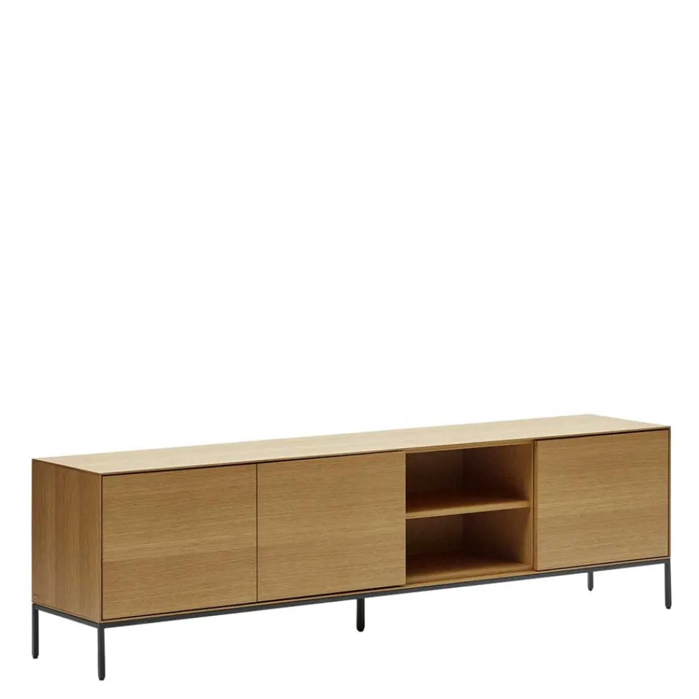 Wohnen Modernes TV Lowboard in Eiche - Utperio