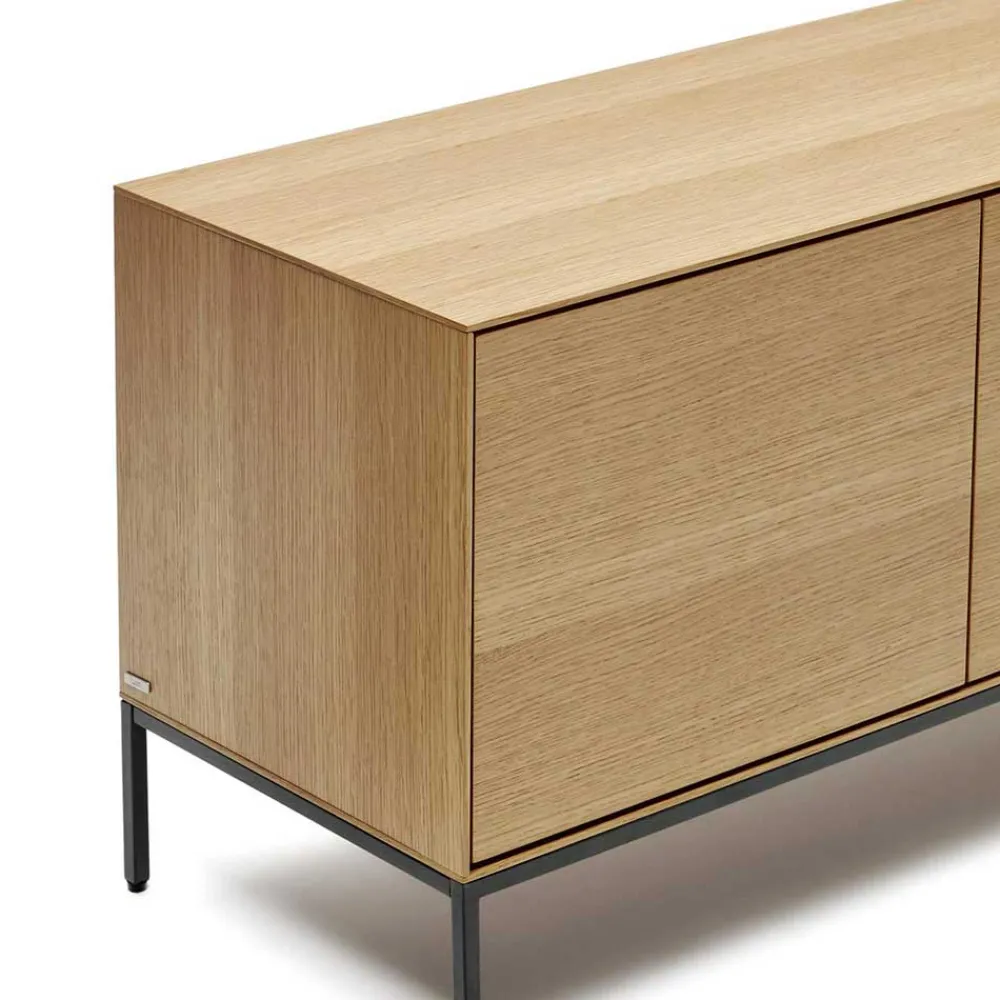 Wohnen Modernes TV Lowboard in Eiche - Utperio