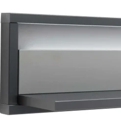 Wohnen Esszimmerregale|Regale*Modernes Wandboard in Grau - 156 cm breit - Ridona