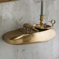 Wohnen Modernes Wandregal in geschwungener Form - Karama