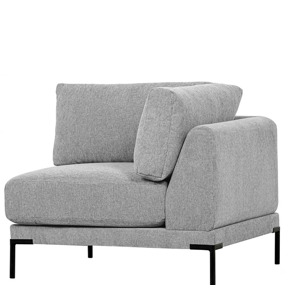Wohnen Sofas|Sofa*Modulares Sofa Eckelement in Hellgrau - Horedion