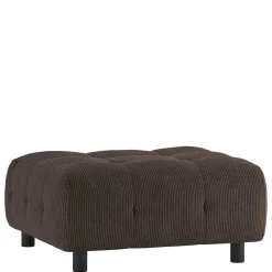 Wohnen Sessel & Hocker|Hocker*Modulcouch Polsterhocker in Graubraun Cord - Vita