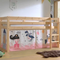 Kinder Wohnen Märchen Hochbett aus Kiefernholz - Stipendia