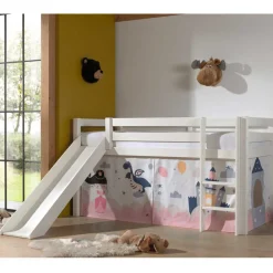 Kinder Wohnen Märchen Spielbett Prinzessin Schloss & Drache - Cuasano