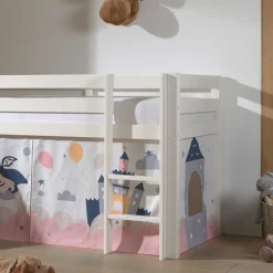 Kinder Wohnen Märchen Spielbett Prinzessin Schloss & Drache - Cuasano