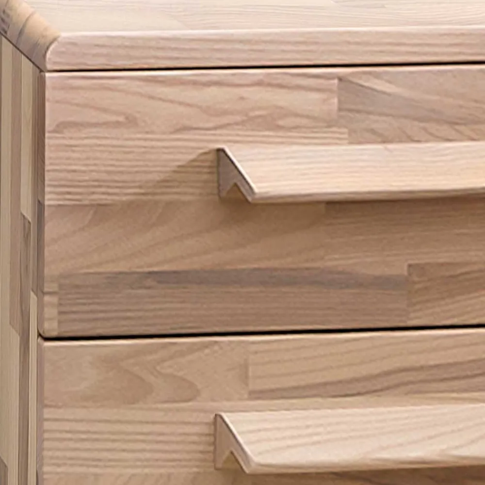 Wohnen Nachtkommode aus Kernesche massiv - Edgas