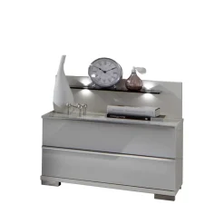 Wohnen Nachtkommode Donpiave mit Glasablage