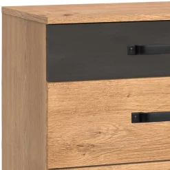 Wohnen Nachtkommode im Industry und Loft Stil - Bram