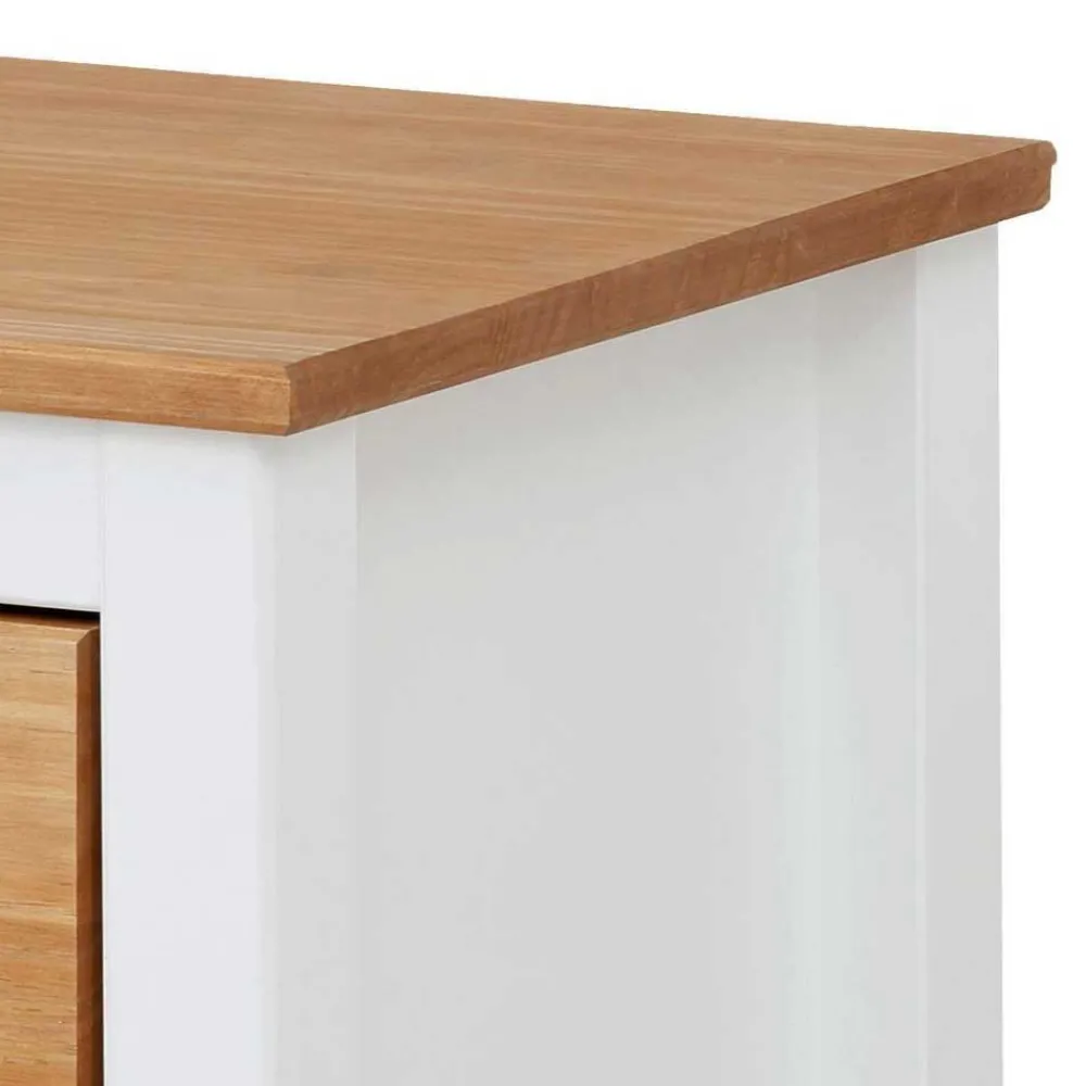 Wohnen Landhausmöbel|Nachttische*Nachtkommode im Landhaus Look mit Metallgriffen - Xasimir