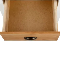 Wohnen Landhausmöbel|Nachttische*Nachtkommode im Landhaus Look mit Metallgriffen - Xasimir