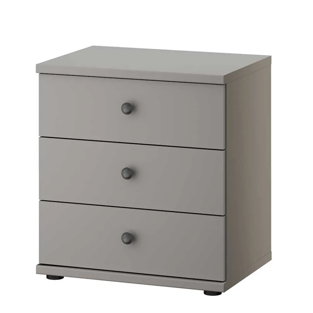 Wohnen Nachtkommode in Hellgrau - Ridonna