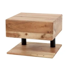 Wohnen Nachtkommode mit Schublade & Ablage - Arwen