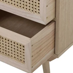 Wohnen Kommoden|Rattanmöbel*Nachtkommode mit Wiener Geflecht - Oncinasa