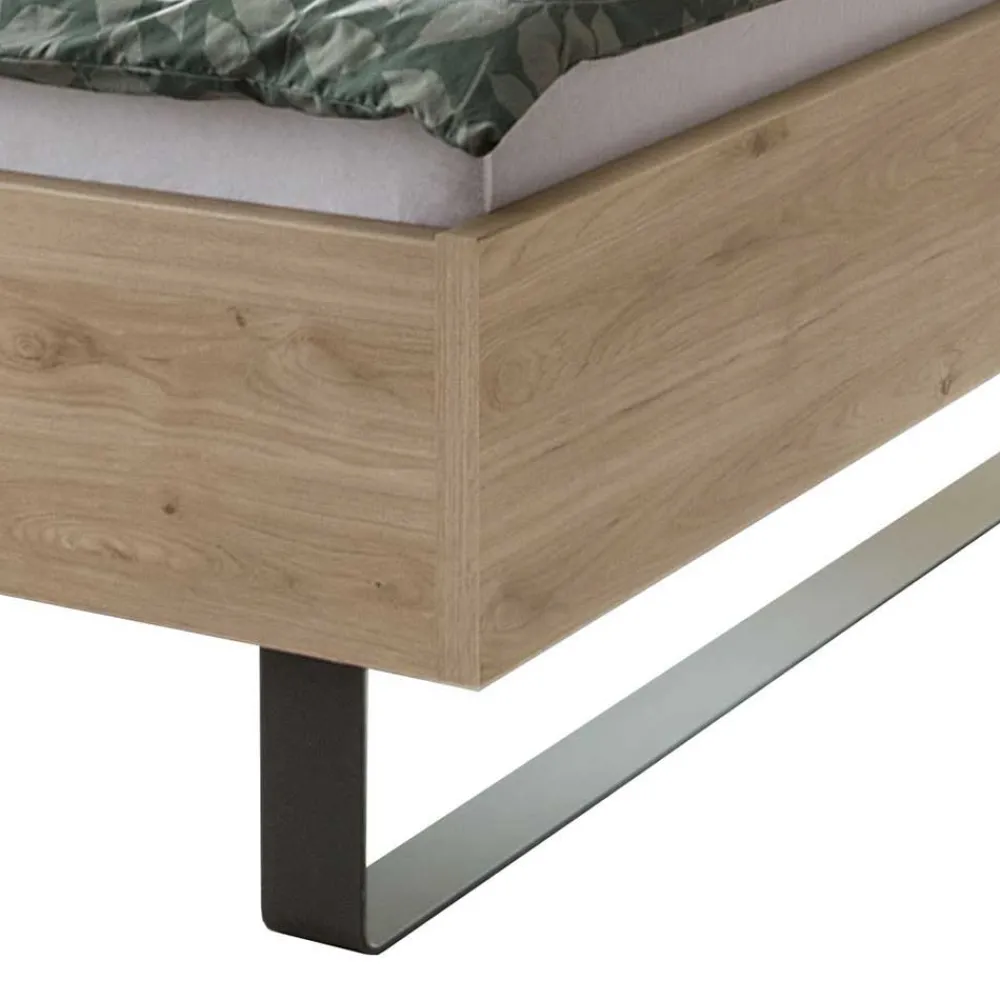 Wohnen Nachtkommoden & Doppelbett Kombi - Licruva I (dreiteilig)