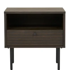 Wohnen Nachtkonsole mit Fach und Schublade - Wega