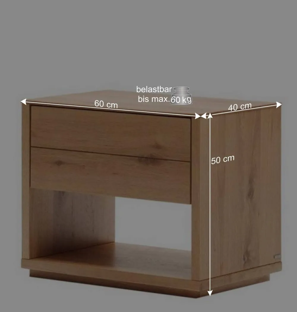 Wohnen Kommoden|Nachttische*Nachtkonsole mit Schublade und Fach - Algaro