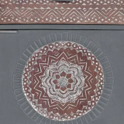 Wohnen Nachtschrank - dekorativ mit Mandala - Mesusco