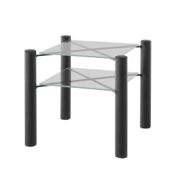 Wohnen Kommoden|Nachttische*Nachttisch Virginia in Dunkelgrau